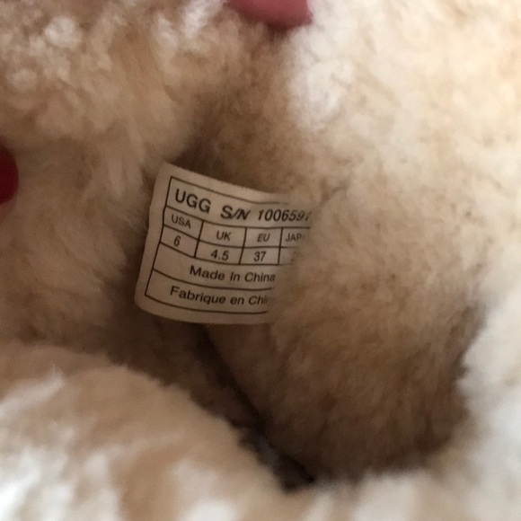 UGG Brown Classic Tall Leather Boots - Picture 6 of 8